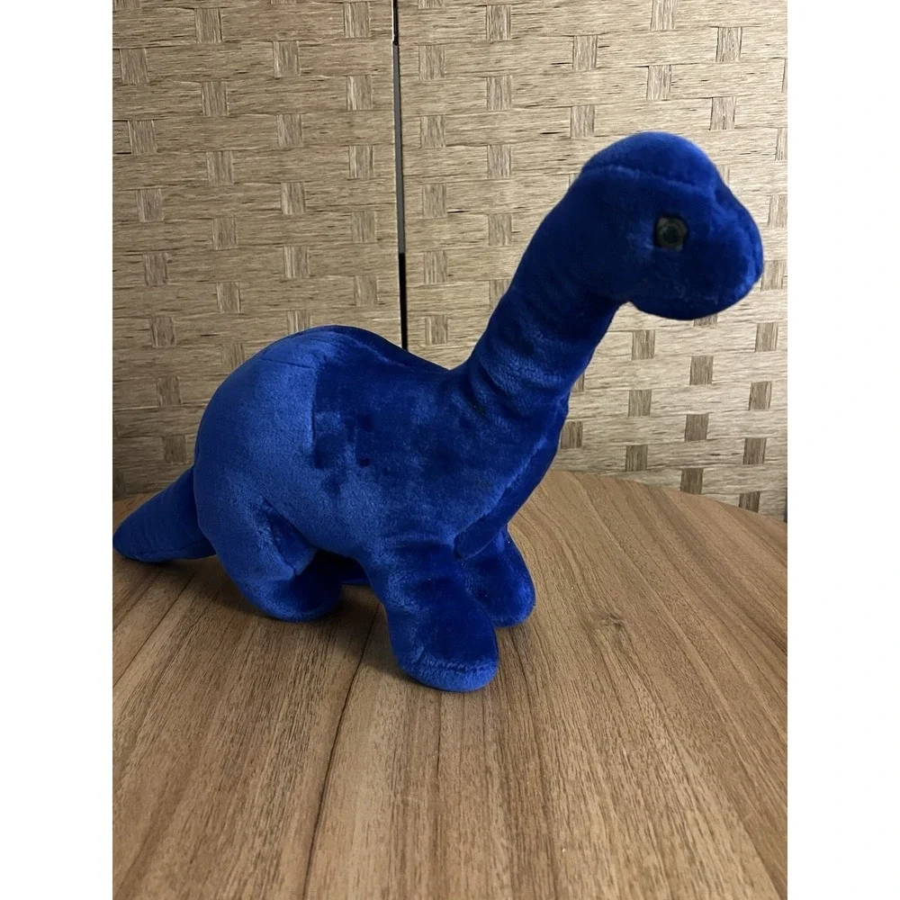 Gerber Precious Plush Blue Dinosaur Brontosaurus America‎ Wesco Inc Vintage 1982
